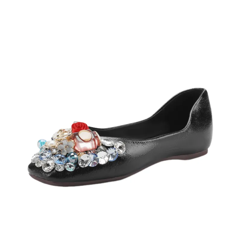 Simple Rhinestone Gommino-0