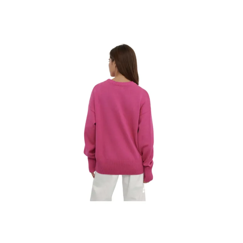 Casual Warm Covered Yarn Sweater Women-3