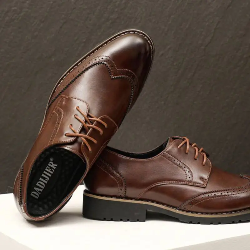 Fashionable Casual Breathable Softness Dress Shoes-12