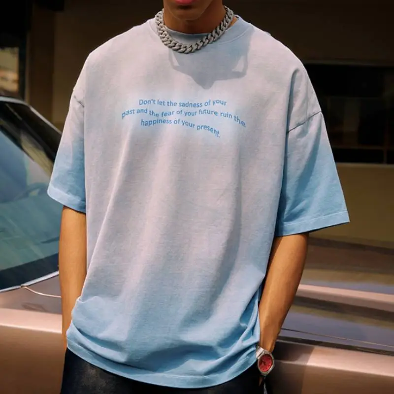 Retro Street Cotton T Shirt-11