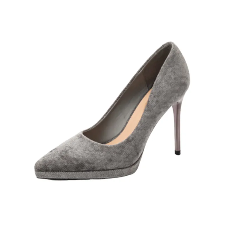 Simple Plain High Heels-0
