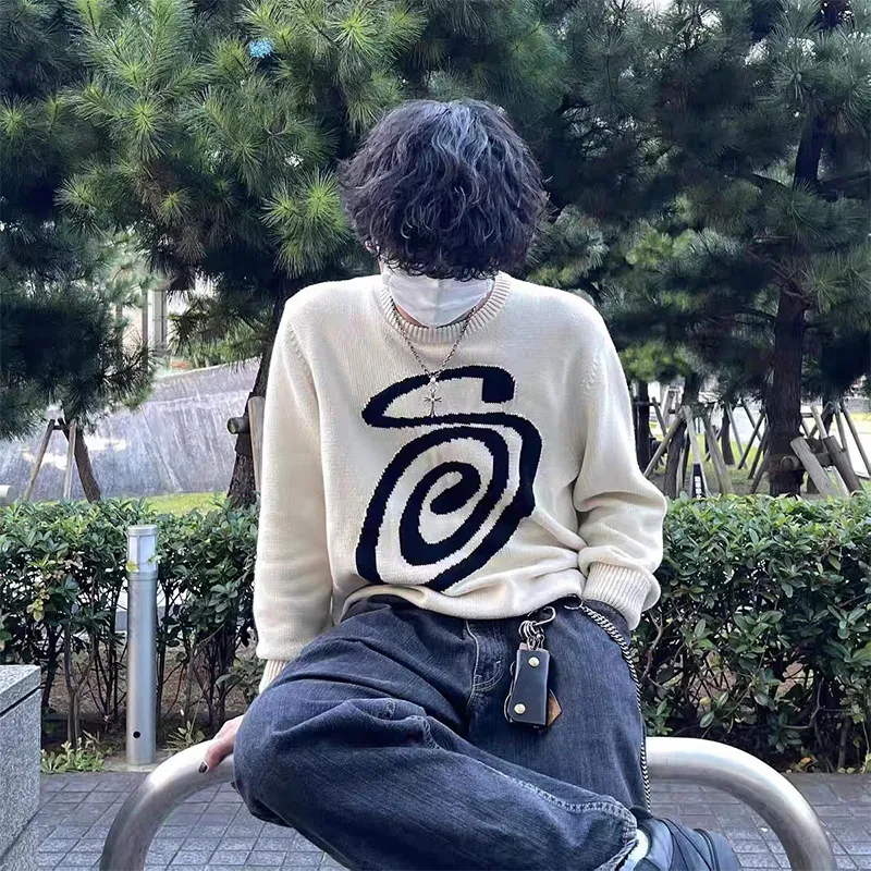 Fashionable Loose Sweater-6