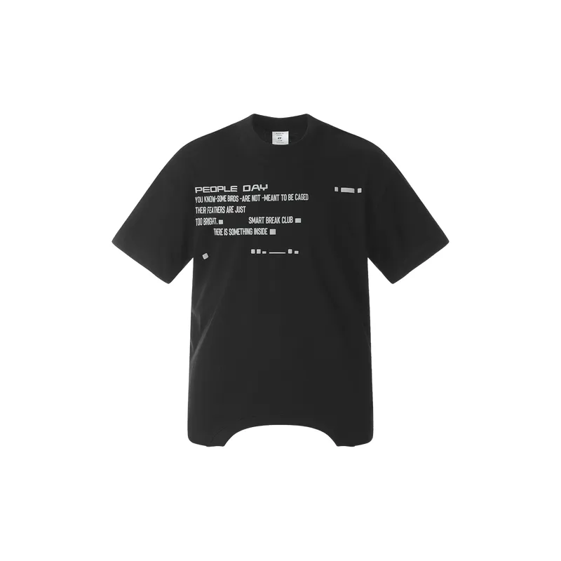 Casual Loose Print 100% Cotton T Shirt-2