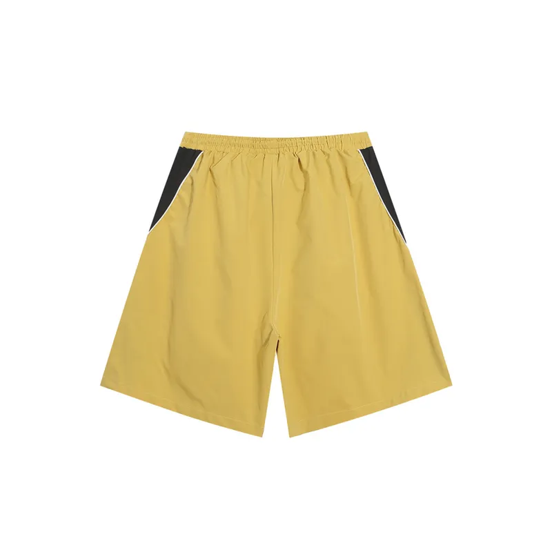 Clashing Color Splicing Casual Sports Shorts-3