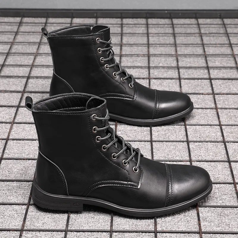 Fashionable Retro Martin Boot-9