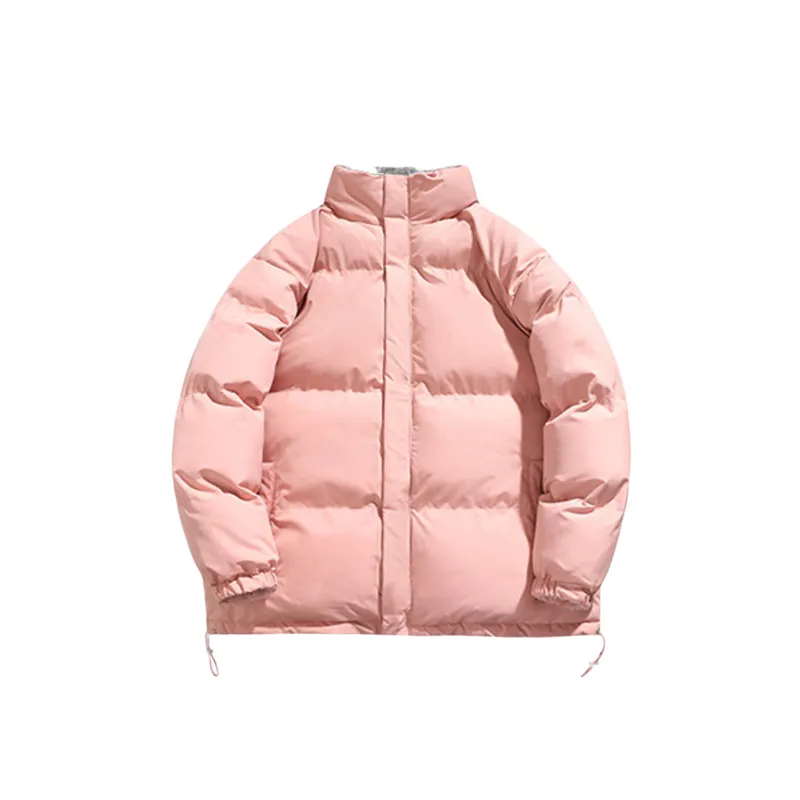Simple Loose Corduroy Quilted Jacket-8