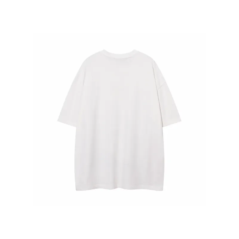 Printed Short Sleeve T shirt-1
