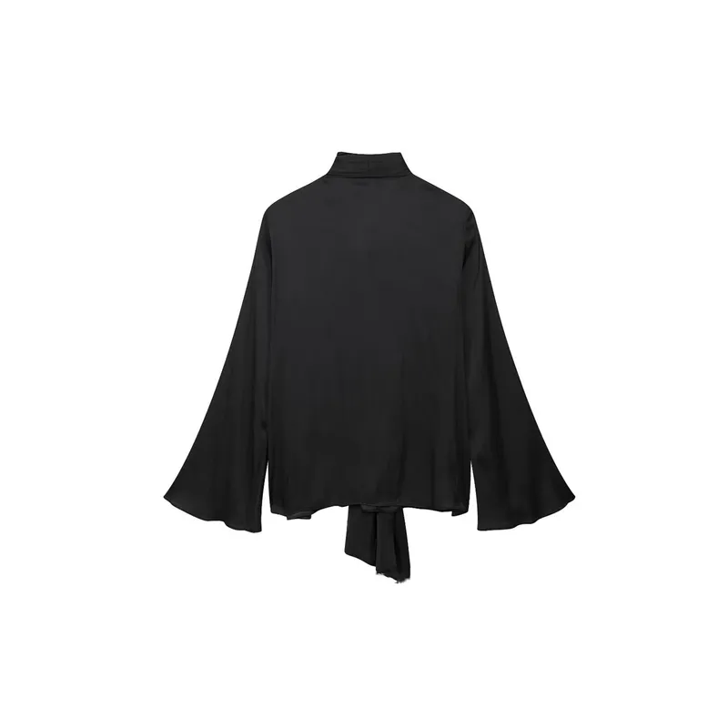 Fashion Simple Polyester Shirt Women-1