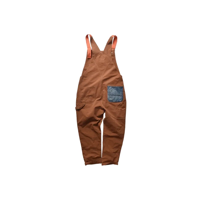 Retro Trendy Blended Synthetic Fabrics Overall-1
