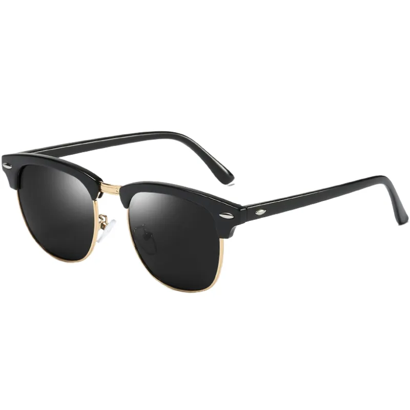 Retro Plain Sunglasses Unisex