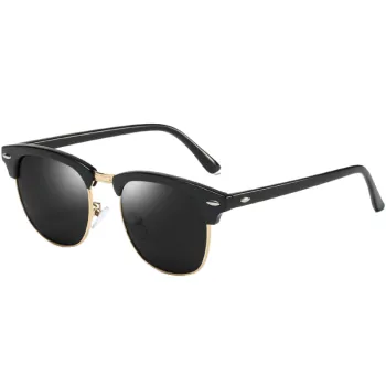 Retro Plain Sunglasses Unisex