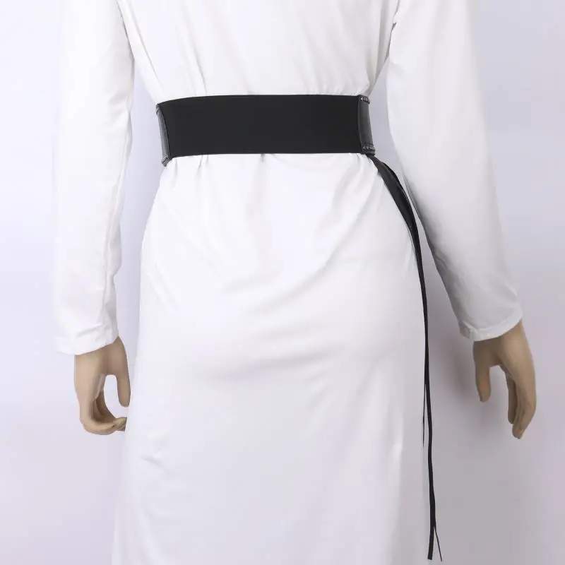 Simple Fringe Leather Belt Women-2