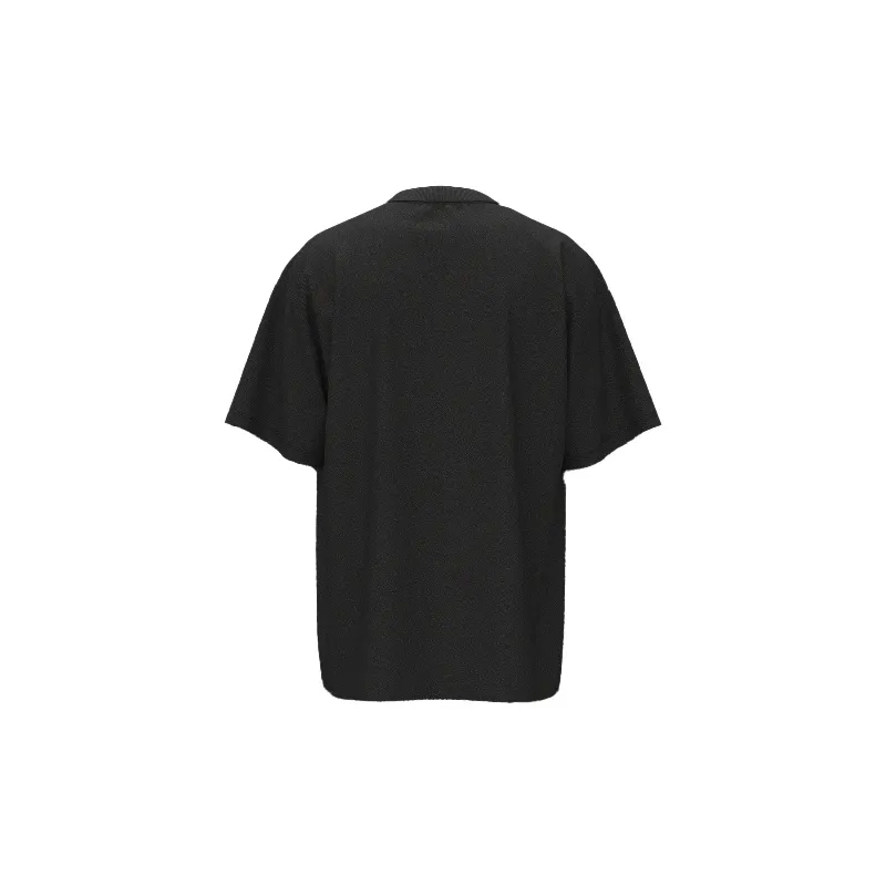 Casual Loose Combed Cotton T Shirt-7