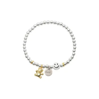 Smiley Elastic Rope Bracelet