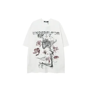 Hip Hop Print 100% Cotton T Shirt