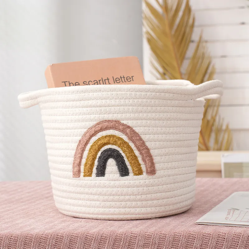 Simple Contrast Color Storage Boxes-2