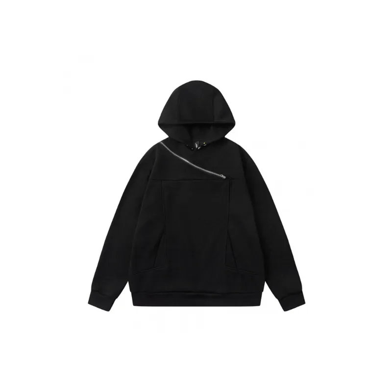 Zipper Design Hoodie-6