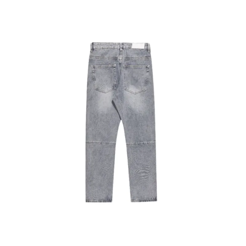 Loose Fitting Vintage Straight Leg Jeans-1