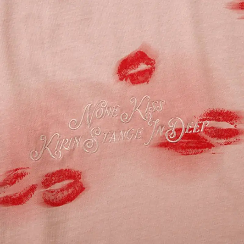 Letter Fashionable 100% Cotton T Shirt-5