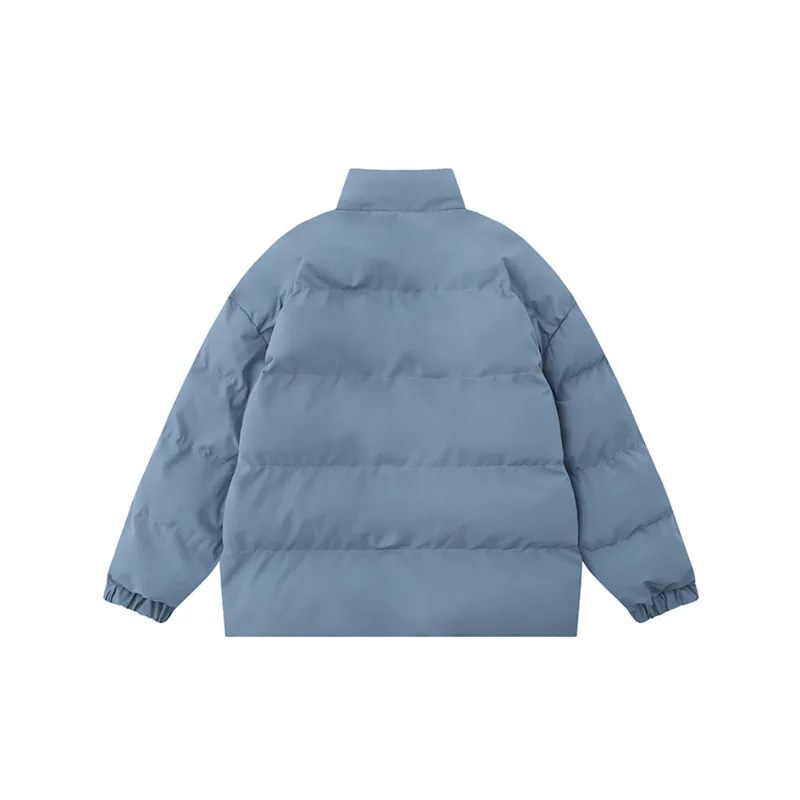 New Arrival Trendy Solid Color Bread Coat-11