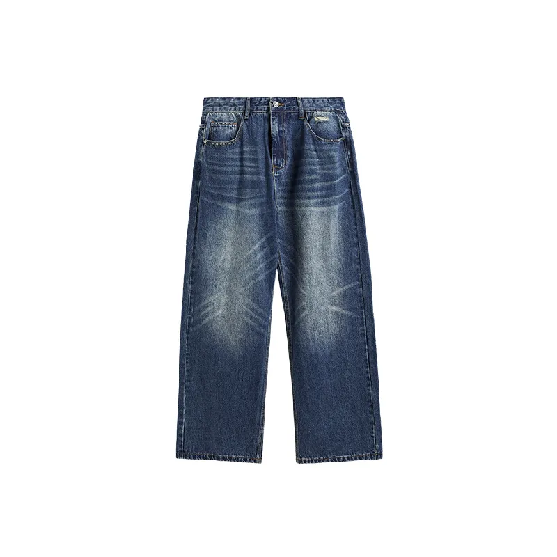 Retro Simple Jeans-0