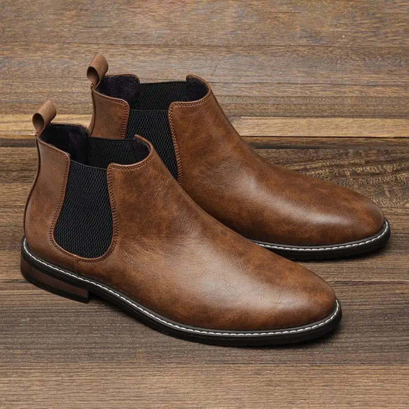 Fashion Retro Chelsea Boot-11