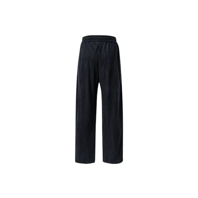 Retro Straight Leg Corduroy Casual Pants-11