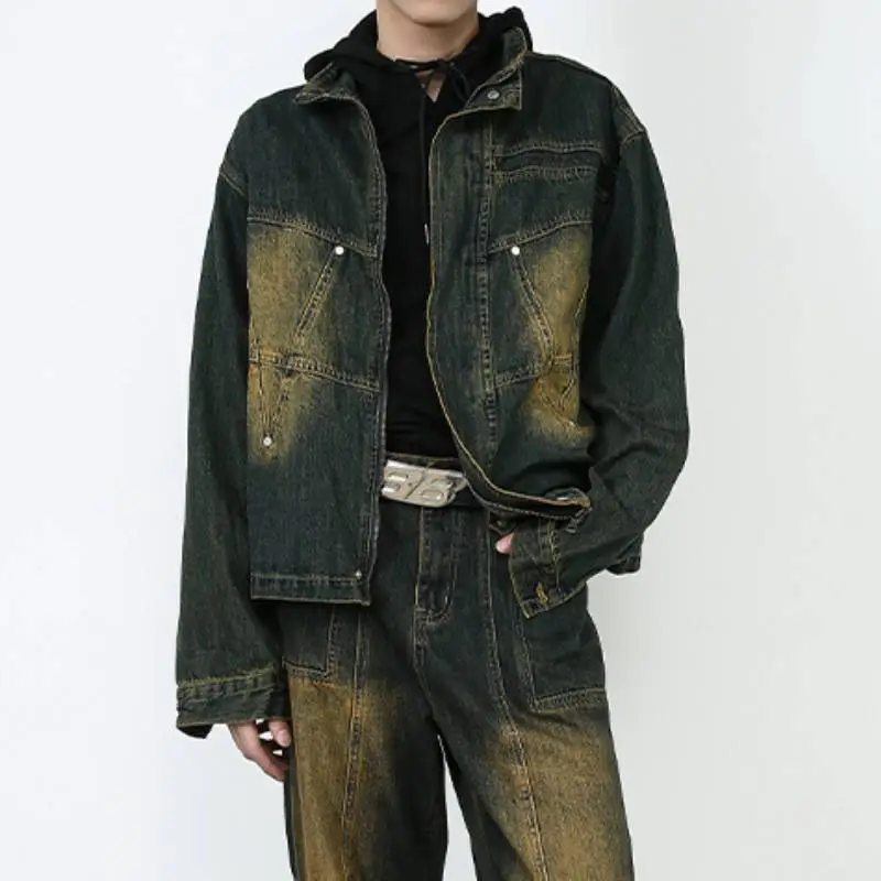 Retro Loose Denim Jacket-1