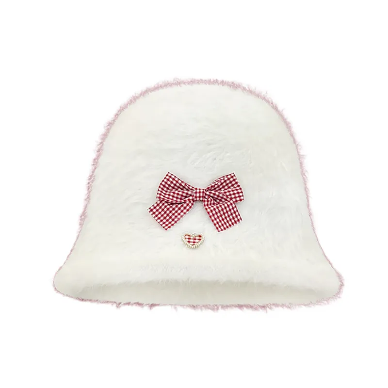 Fashionable Bow Bucket Hat-0