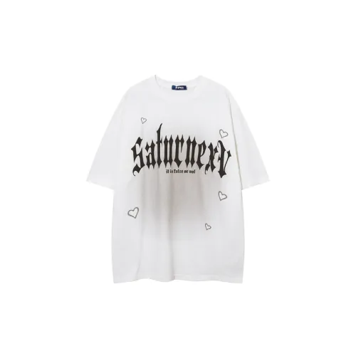 Retro Hip Hop Loose Half Sleeved T Shirt