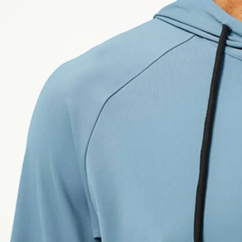 Breathable Cool Blended Synthetic Fabrics Sweatshirt-3