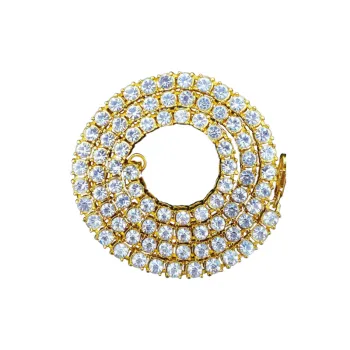 Hip Hop Alloy Rhinestone Necklace