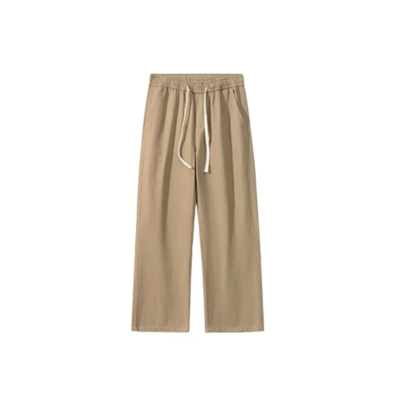 Softness Loose Cotton Cargo Pants-8
