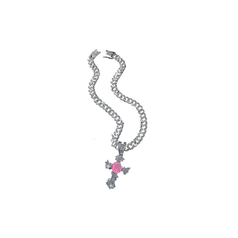 Simple Plain Necklace Women-3