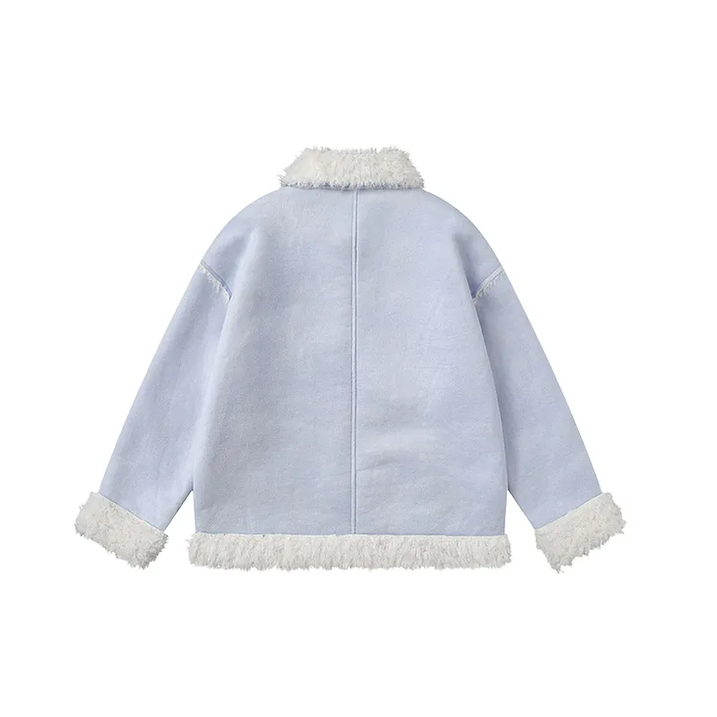 Loose Zipper Quilted Jacket-1