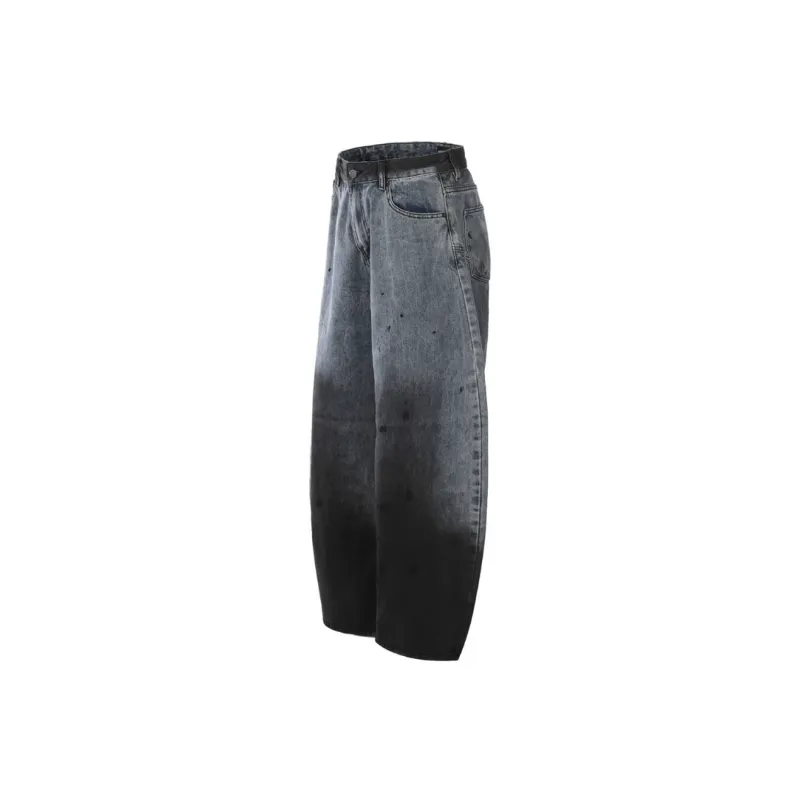 Trendy Tie Dye Jeans-1
