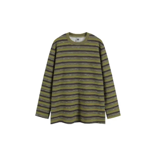 Retro Striped Long sleeved T Shirt