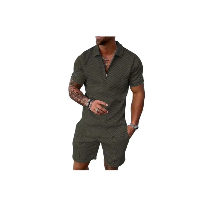 Printed Lasel Short sleeved Casual T shirt-0