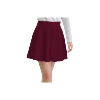 Simple Casual Roman Fabric Casual Skirt Women