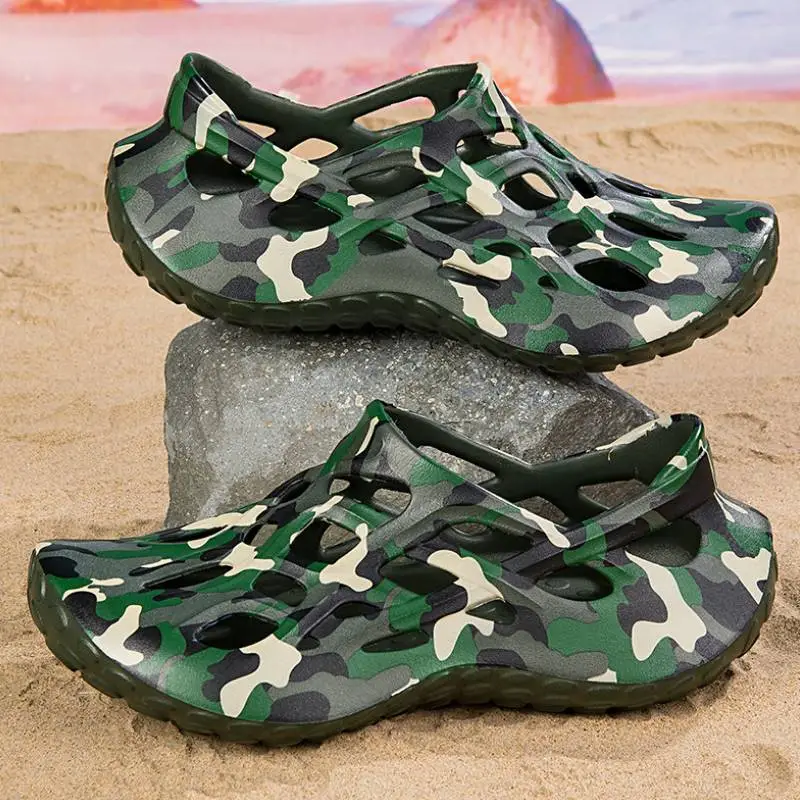Casual Camo Clogs-1