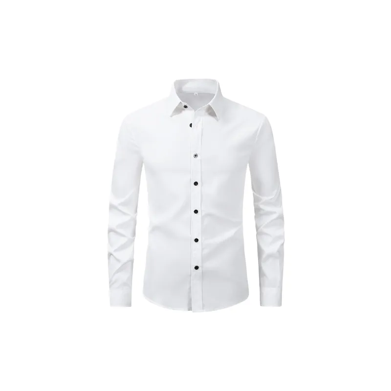 Simple Basics Blended Synthetic Fabrics Shirt-6