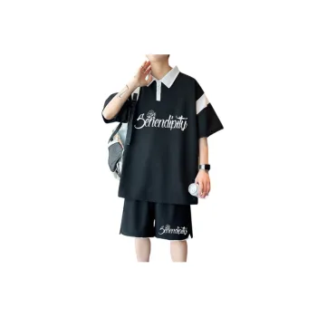 Short Sleeved T Shirt Suit