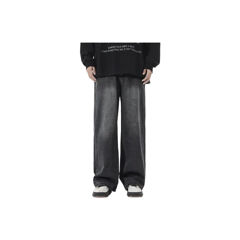 Fashion Glamorous Denim Casual Pants-1