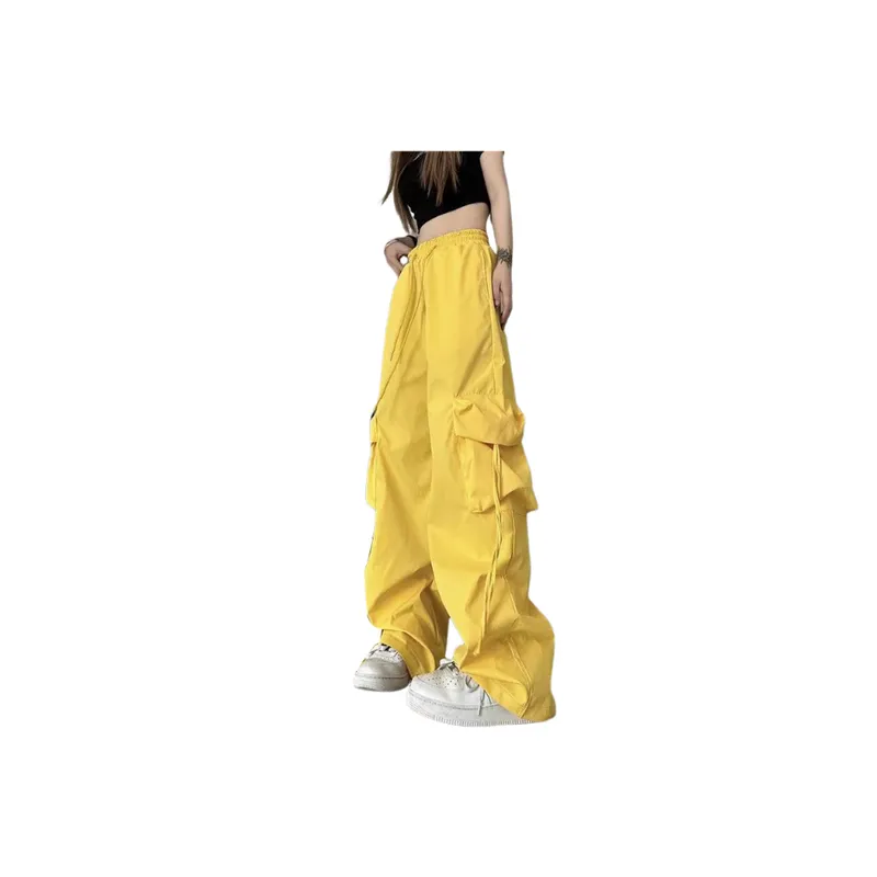 Retro LooseCasual Cargo pants-10