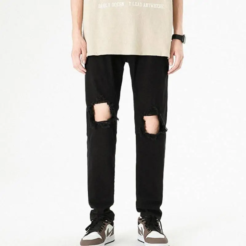 Simple Loose Jeans-1