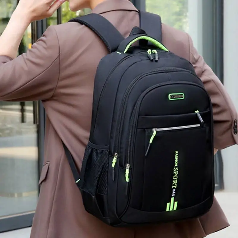 Casual Plain Backpack-1