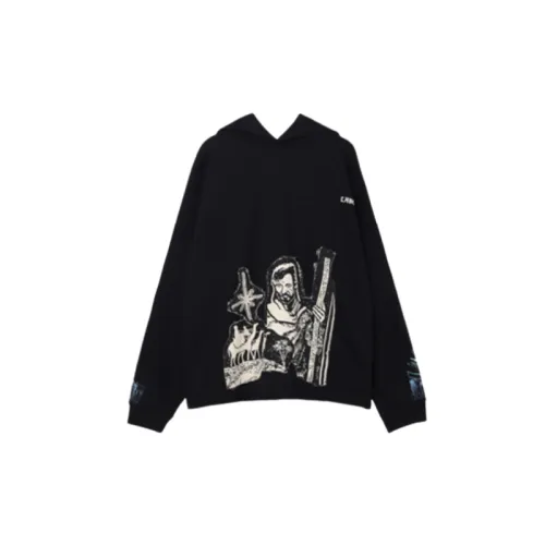 Oversize Loose Printed Pullover Hip Hop Dark Country Coat