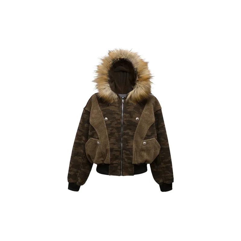Retro Camo Quilted Jacket-0