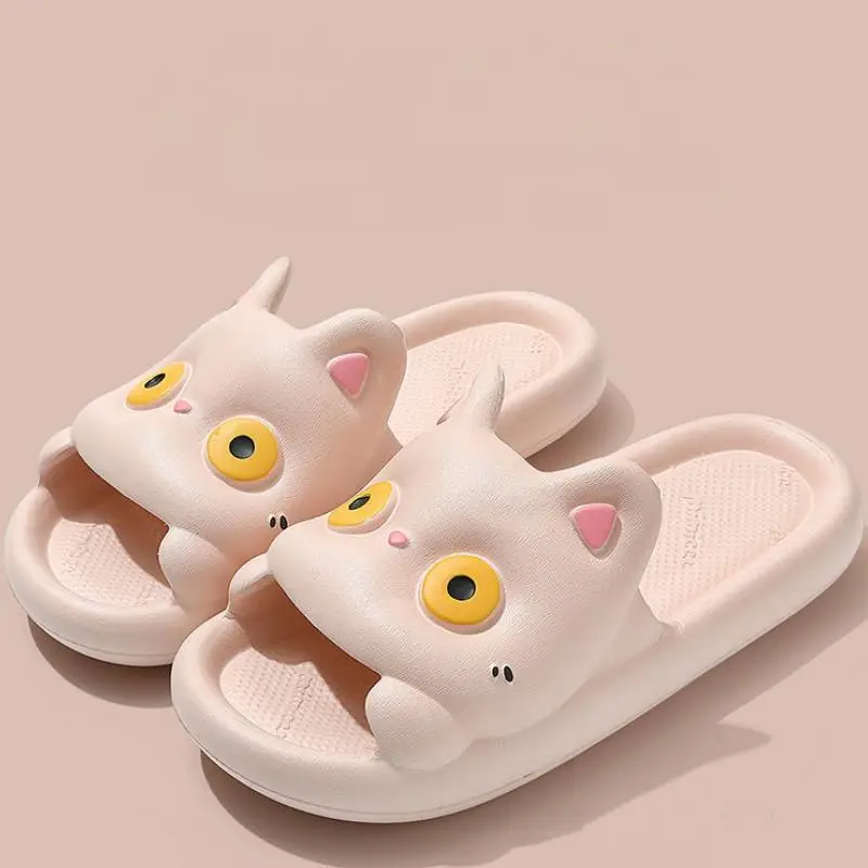 Home Use Cartoon Flip Flops-4