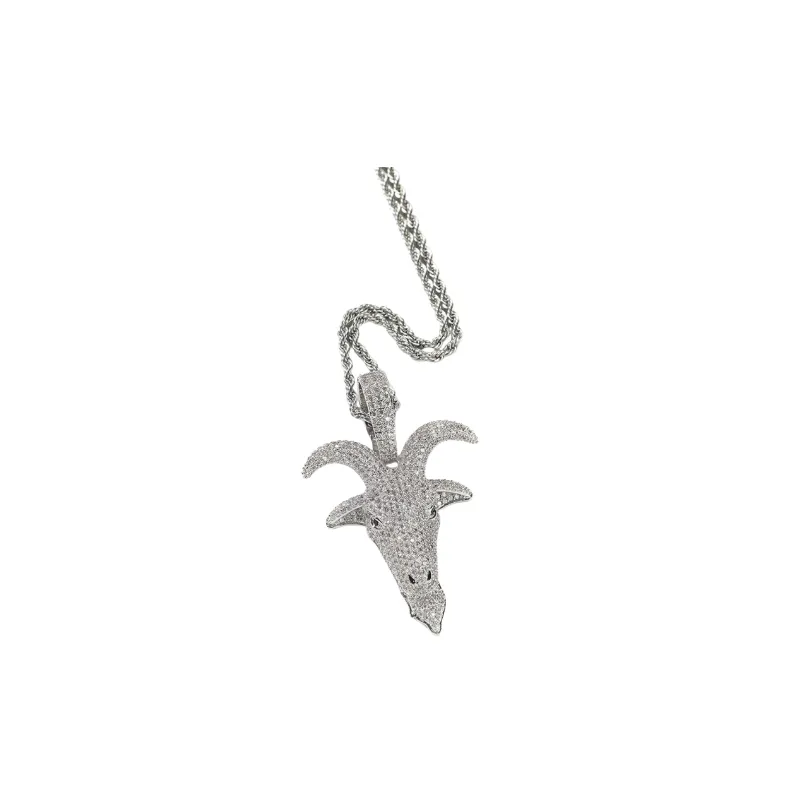 Punk Trendy Necklace Man-0